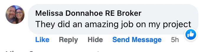A client review