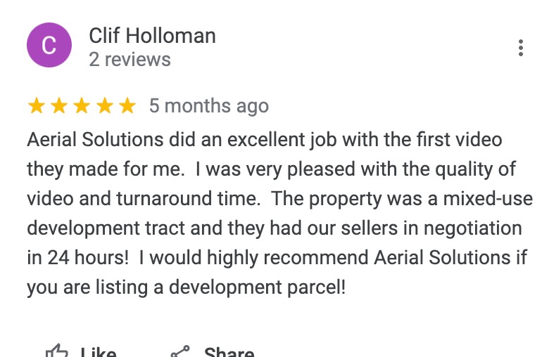 A client review